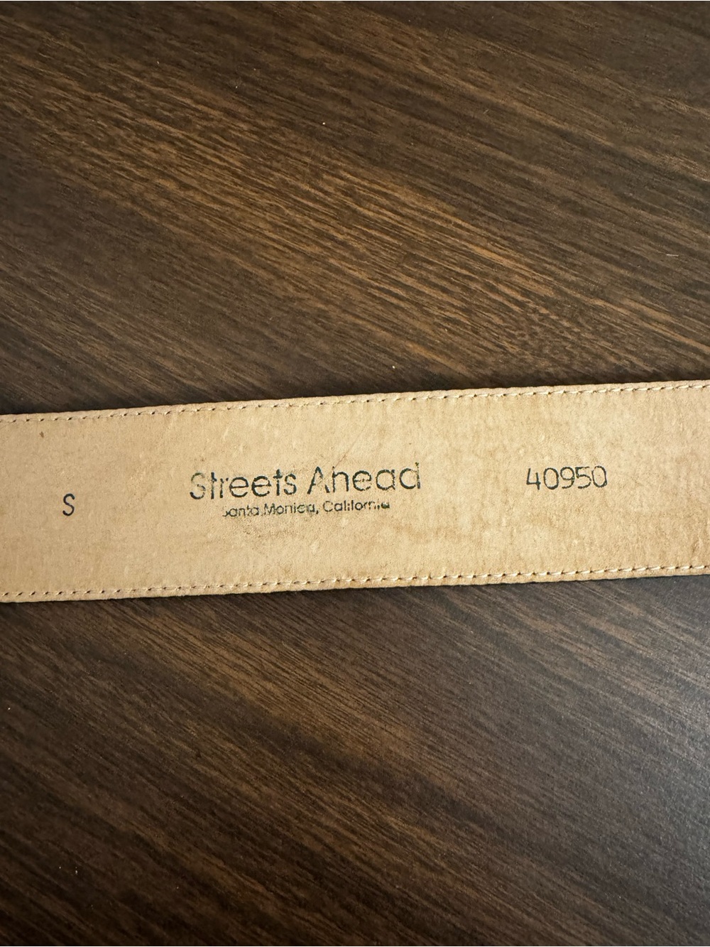 Streets Ahead Black Croc-Embossed Belt with Gold Charm Chain Small Y2K - Picture 4 of 8